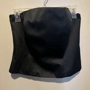 Chelsea Nites Strapless Black Top Size 8 Formal Corset‎ Style